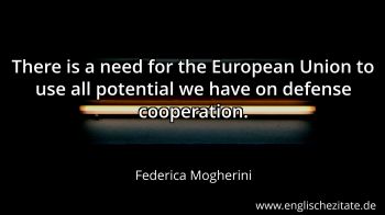 Englisches Zitat von Federica Mogherini als Bild