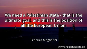 Englisches Zitat von Federica Mogherini als Bild