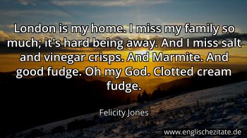 Englisches Zitat von Felicity Jones als Bild