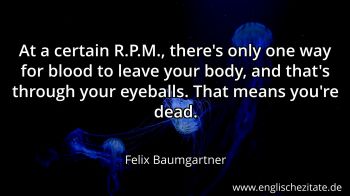 Englisches Zitat von Felix Baumgartner als Bild