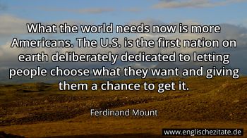 Englisches Zitat von Ferdinand Mount als Bild