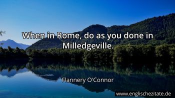 Englisches Zitat von Flannery O'Connor als Bild