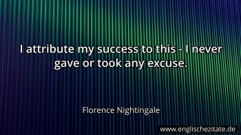 Englisches Zitat von Florence Nightingale als Bild
