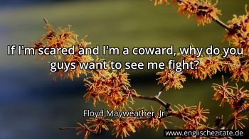 Englisches Zitat von Floyd Mayweather, Jr. als Bild