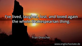 Englisches Zitat von Fran Drescher als Bild