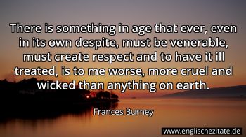 Englisches Zitat von Frances Burney als Bild