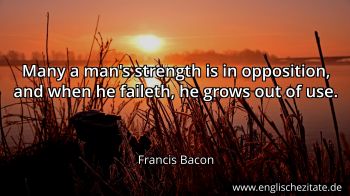 Englisches Zitat von Francis Bacon als Bild
