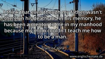 Englisches Zitat von Francis Capra als Bild
