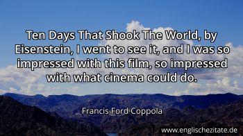 Englisches Zitat von Francis Ford Coppola als Bild