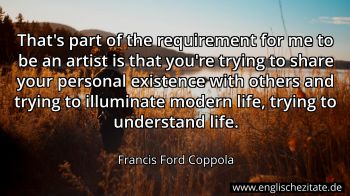 Englisches Zitat von Francis Ford Coppola als Bild