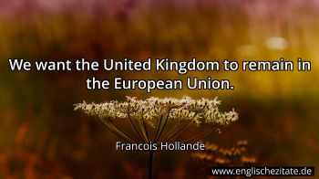 Englisches Zitat von Francois Hollande als Bild