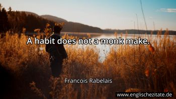 Englisches Zitat von Francois Rabelais als Bild