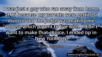 Englisches Zitat von Frank Abagnale als Bild