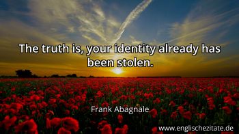 Englisches Zitat von Frank Abagnale als Bild