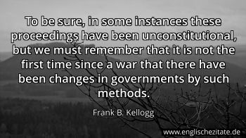 Englisches Zitat von Frank B. Kellogg als Bild
