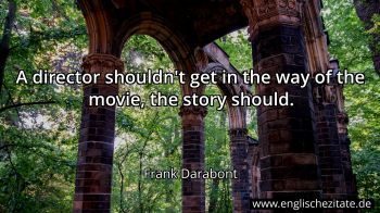 Englisches Zitat von Frank Darabont als Bild
