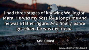Englisches Zitat von Frank Gifford als Bild