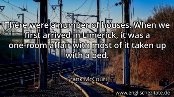 Englisches Zitat von Frank McCourt als Bild