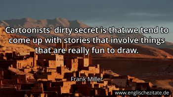 Englisches Zitat von Frank Miller als Bild