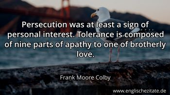 Englisches Zitat von Frank Moore Colby als Bild