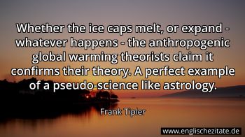 Englisches Zitat von Frank Tipler als Bild