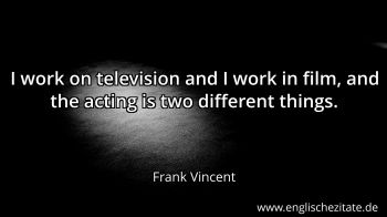 Englisches Zitat von Frank Vincent als Bild