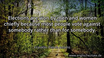 Englisches Zitat von Franklin Pierce Adams als Bild