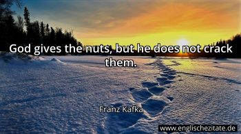 Englisches Zitat von Franz Kafka als Bild