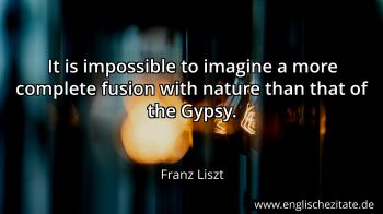 Englisches Zitat von Franz Liszt als Bild