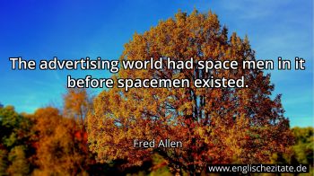 Englisches Zitat von Fred Allen als Bild