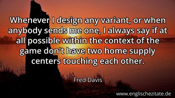 Englisches Zitat von Fred Davis als Bild