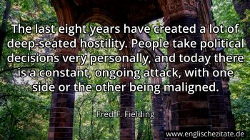 Englisches Zitat von Fred F. Fielding als Bild
