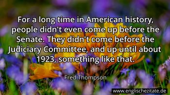Englisches Zitat von Fred Thompson als Bild