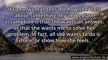 Englisches Zitat von Fred Ward als Bild