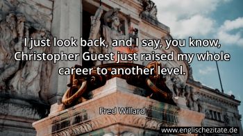Englisches Zitat von Fred Willard als Bild
