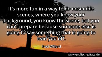 Englisches Zitat von Fred Willard als Bild
