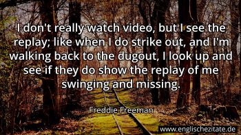 Englisches Zitat von Freddie Freeman als Bild