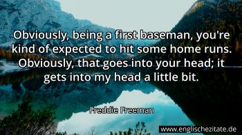 Englisches Zitat von Freddie Freeman als Bild