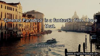 Englisches Zitat von Freddie Highmore als Bild