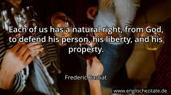 Englisches Zitat von Frederic Bastiat als Bild