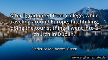 Englisches Zitat von Frederica Mathewes-Green als Bild