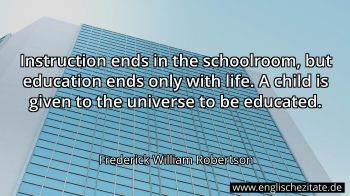 Englisches Zitat von Frederick William Robertson als Bild