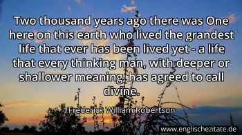 Englisches Zitat von Frederick William Robertson als Bild