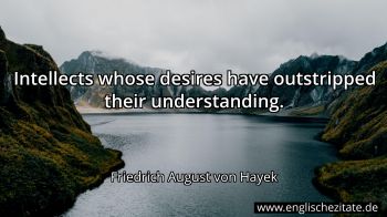 Englisches Zitat von Friedrich August von Hayek als Bild