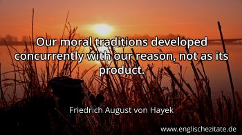 Englisches Zitat von Friedrich August von Hayek als Bild