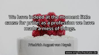 Englisches Zitat von Friedrich August von Hayek als Bild