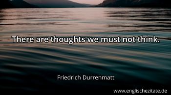 Englisches Zitat von Friedrich Durrenmatt als Bild