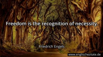 Englisches Zitat von Friedrich Engels als Bild