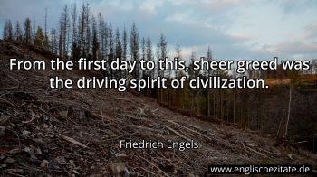 Englisches Zitat von Friedrich Engels als Bild