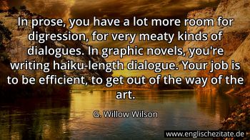 Englisches Zitat von G. Willow Wilson als Bild